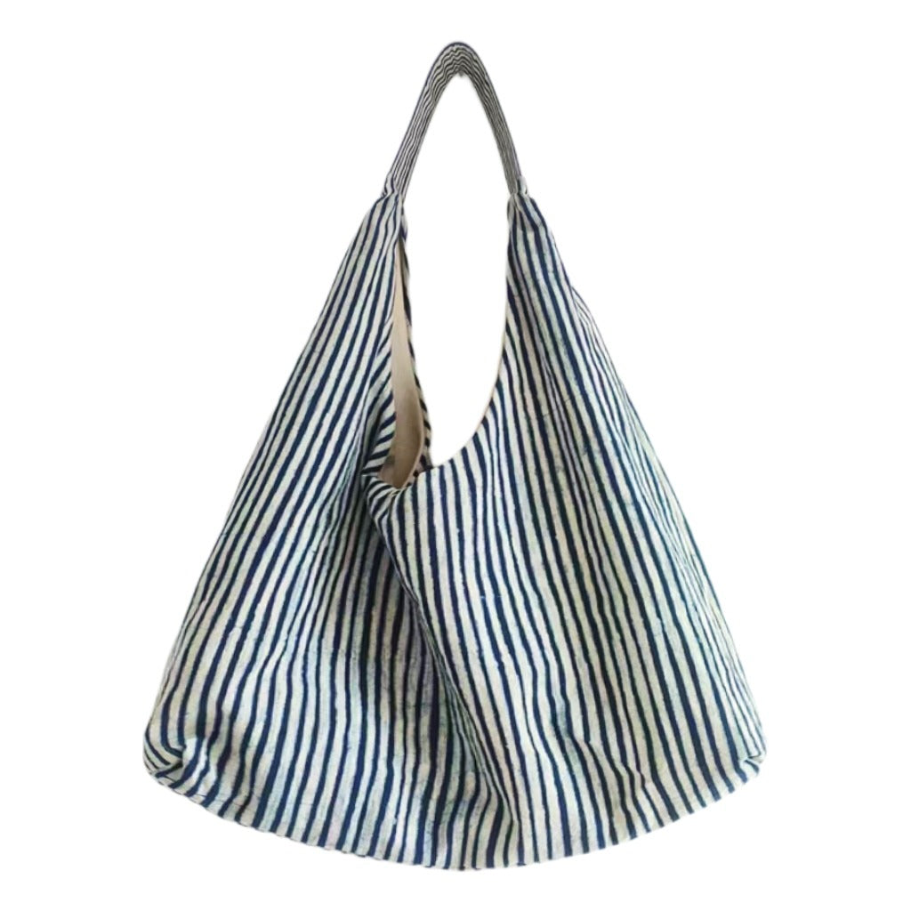 Sac à bandoulière décontracté tie dye fait main à la mode, sac fourre-tout pour femme