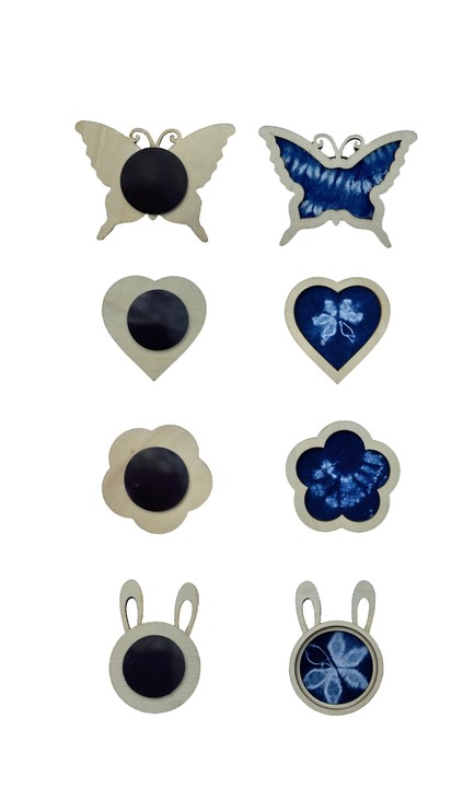 Autocollants magnétiques pour réfrigérateur faits à la main, décoration de cuisine, décoration de réfrigérateur, cadeaux personnalisés, autocollants magnétiques pour réfrigérateur, décoration de la maison