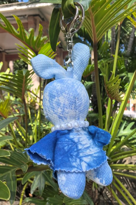 Handmade Tie Dye Keychain, Backpack Charm, Key Charm, Keychain, Pendant, Decoration, Meaningful Gift